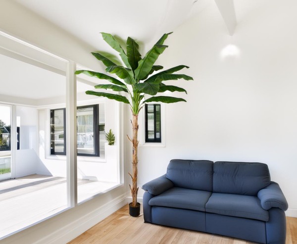 Bananenbaum als künstliche Palme mit 19 Blättern Höhe ca. 300cm