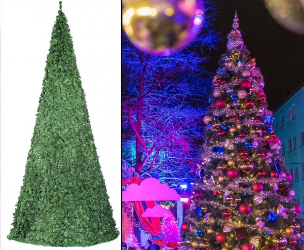 XXL Tannenbaum Oslo 580cm mit Ringsystem