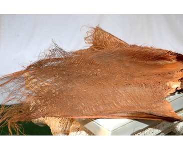 Palmfaser-Material Natur unbehandelt pro kg