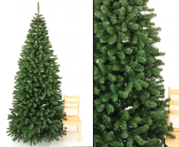 Weihnachtsbaum künstlich 240cm Georgia mit 950 Zweige und PVC Nadeln in B1