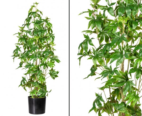 Marijuana Kunstbaum aus PE Material Gefühlsecht mit 120cm