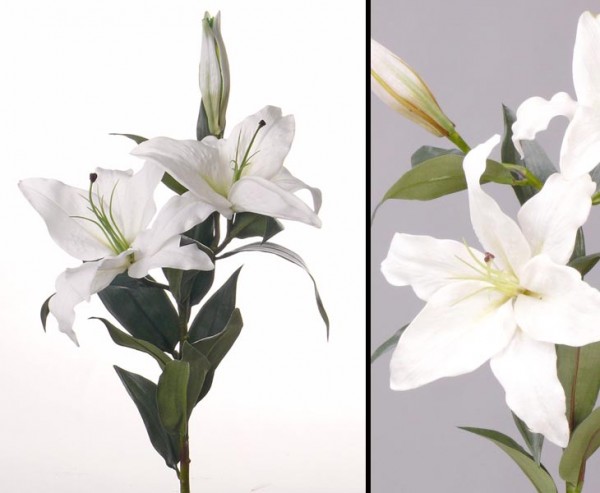 Lilie Kunstblume, real touch Gefühlsecht, Länge 95cm