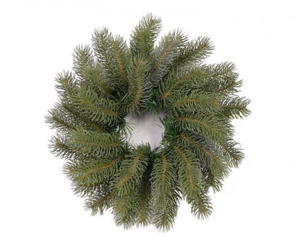 Weihnachtskränze mit 40 PE Tannenzweigen, Durch. 40cm