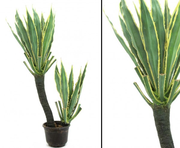 Orchideen Kaktus künstlich mit 29 Blätter, 160cm hoch