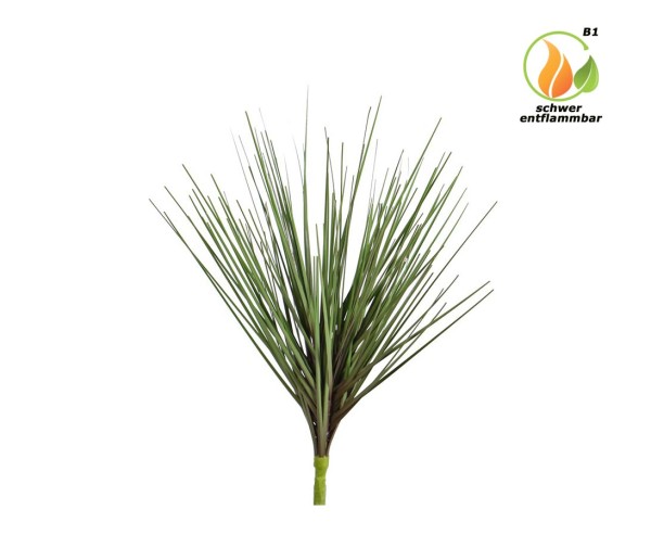 Kleines Gras Büschel künstlich Höhe ca. 25cm schwer entflammbar