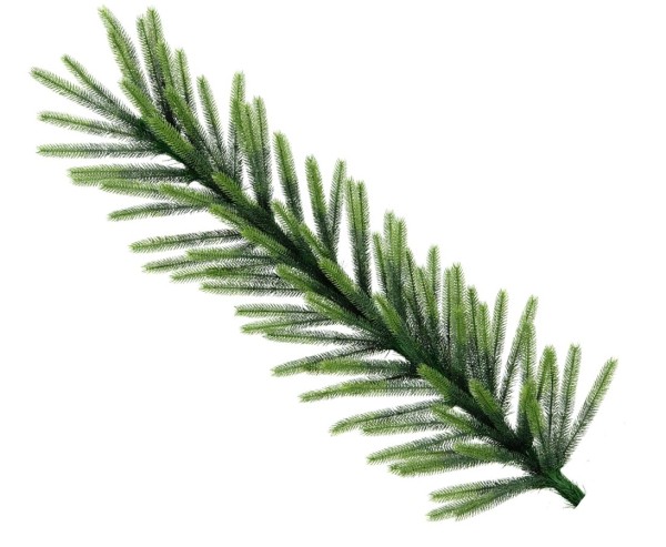 Künstlicher Tannenzweig 120cm mit PE Nadeln Breite 46cm