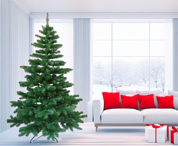 Weihnachtsbaum 210cm Georgia natur 685 Zweigspitzen mit PVC Nadeln in B1