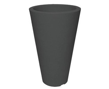 Blumentopf Kunststoff, Anthrazit farbig, A1 24cm, Höhe 35cm