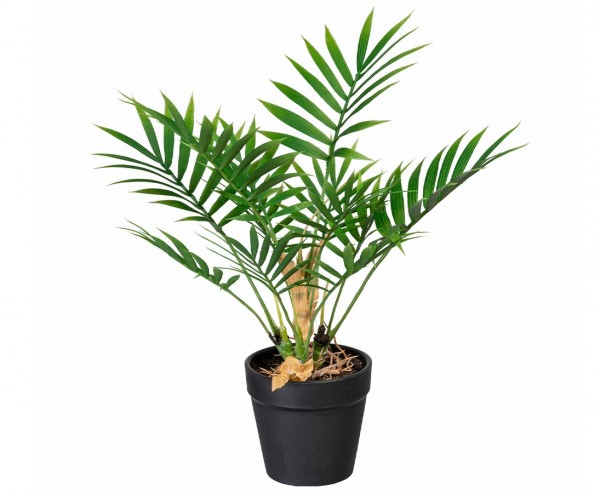Mini Arekapalme künstlich 32cm mit 12 Palmwedel im Topf