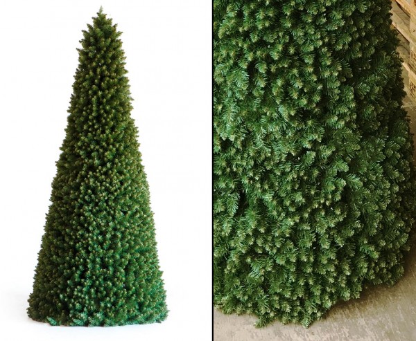 Künstliche Tannenbaum Pyramide, Höhe 240cm