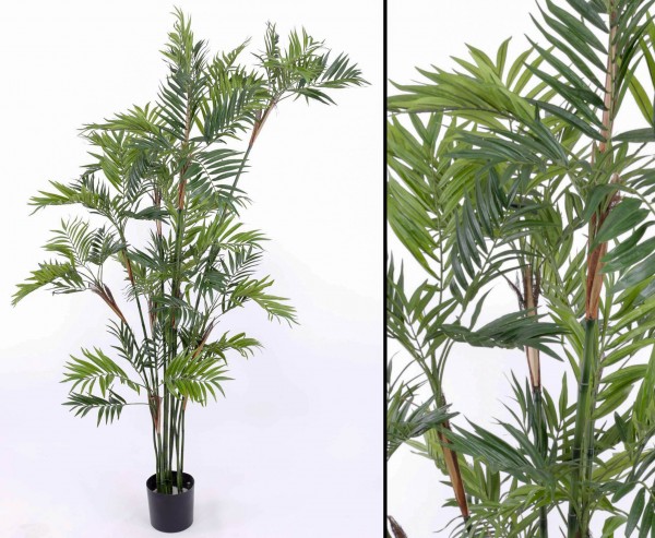 Kunstpalme Parlour mit 15 Stämmen und 1232 Blätter Höhe 200cm