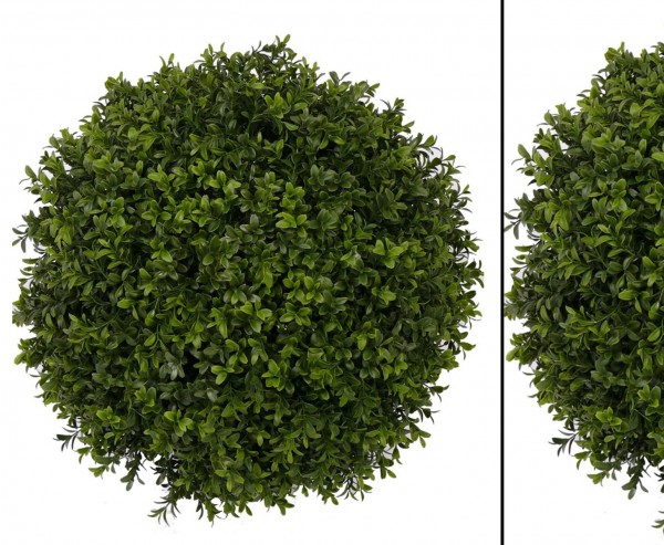 Buchsball künstlich mit 1.836 Blätter und einem Durch. von 48cm UV geschützt