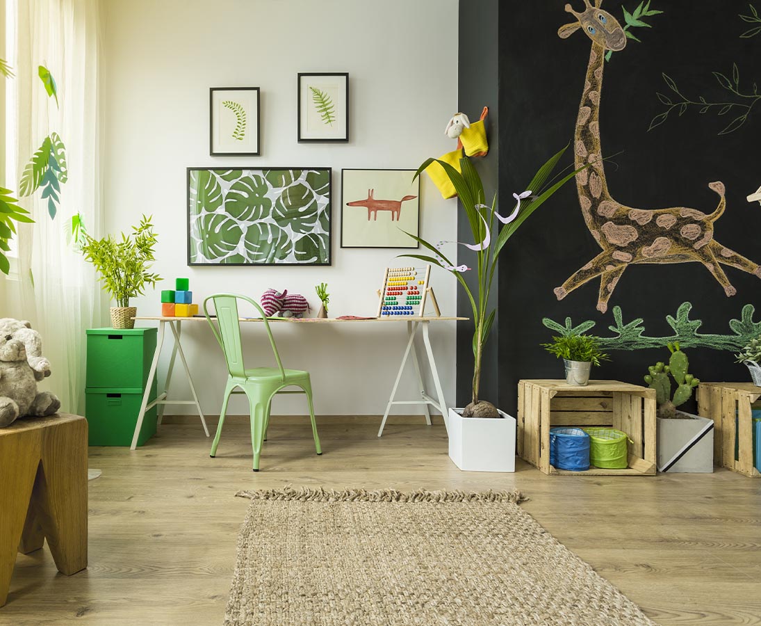 Pflanzen im Kinderzimmer